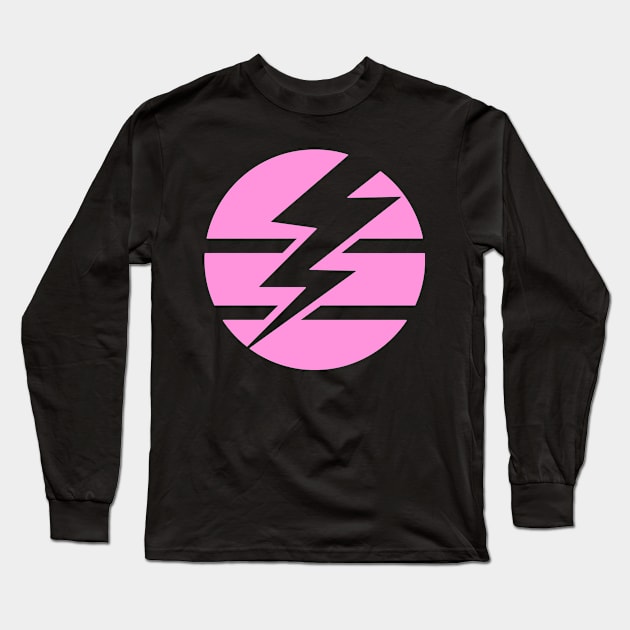 Thunderbolt Long Sleeve T-Shirt by TeeNoir